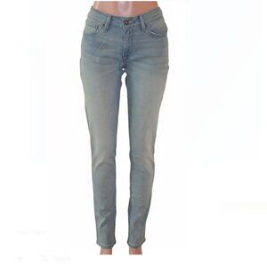 Levi's Mid Rise Slim Jeans Bold Curve Light Wash Size 6 Women's EUC